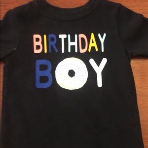 Donut birthday boy t shirt